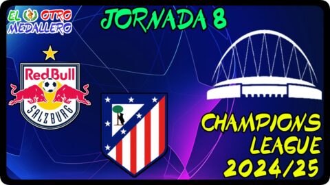 Red Bull Salzburgo – Atlético Madrid /Jornada 8/ Champions League 24/25