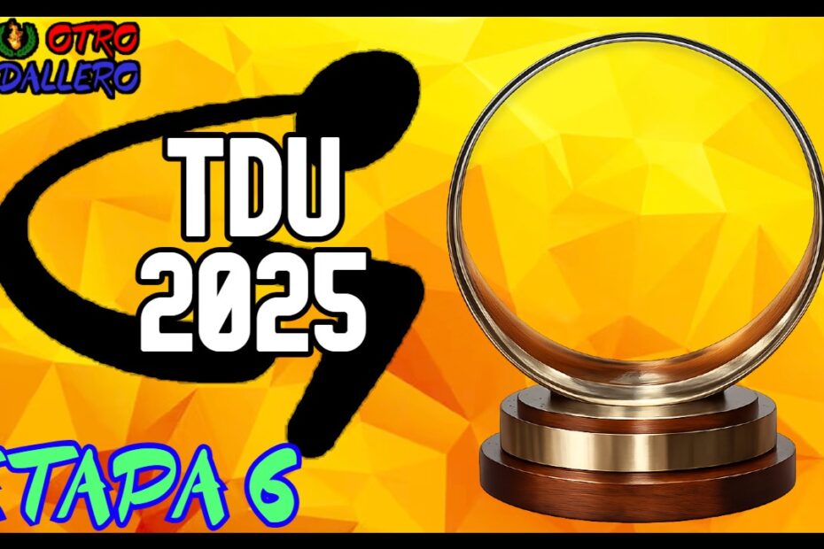 Resumen de la sexta y última etapa de este Tour Down Under 2025 dando el pistoletazo a la temporada ciclista con la carrera australiana.