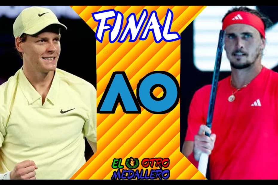 Resumen de la GRAN FINAL del Open de Australia 2025, contra Jannik Sinner y Alexander Zverev, los dos mejores del ranking, frente a frente.