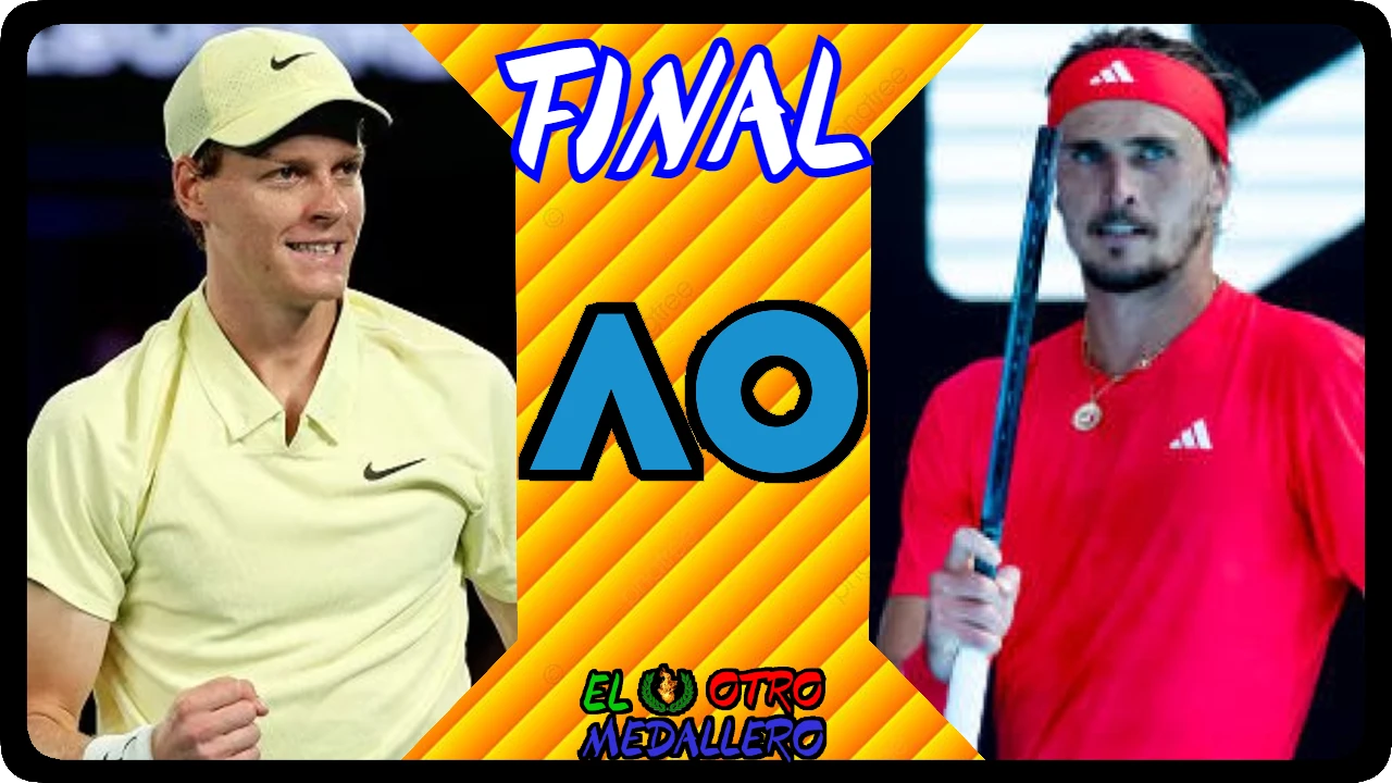 Resumen de la GRAN FINAL del Open de Australia 2025, contra Jannik Sinner y Alexander Zverev, los dos mejores del ranking, frente a frente.