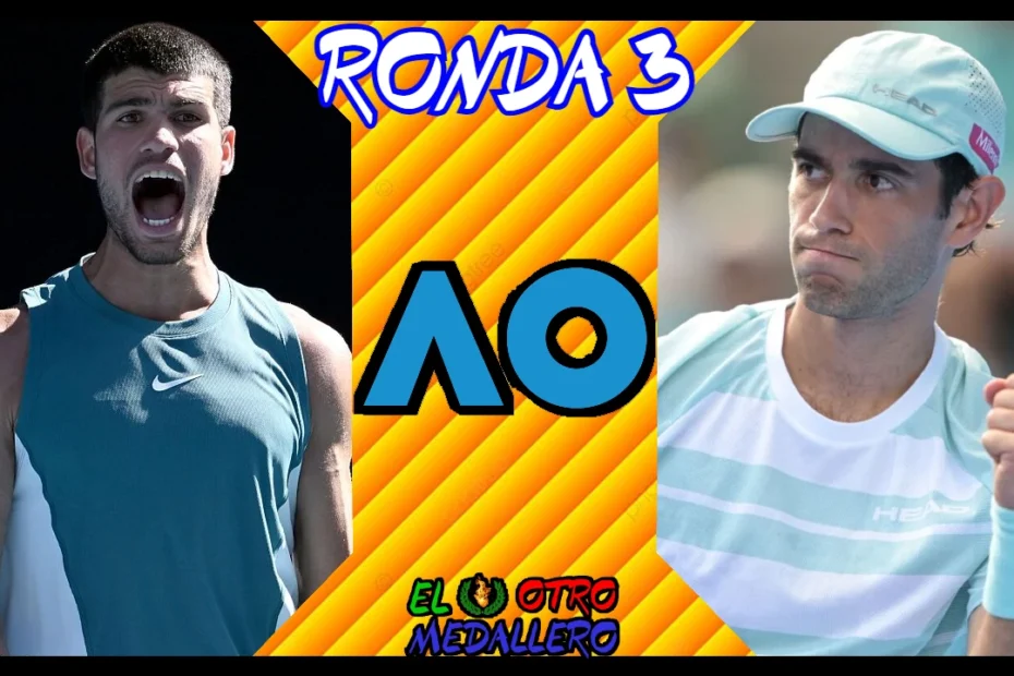Resumen del tercer partido de Carlos Alcaraz en este Open de Australia, contra Nuno Borges para seguir avanzando en la competición.