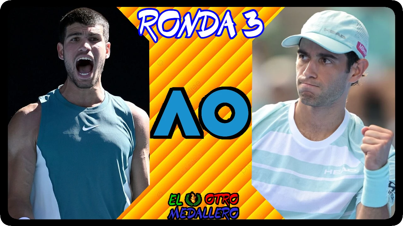 Resumen del tercer partido de Carlos Alcaraz en este Open de Australia, contra Nuno Borges para seguir avanzando en la competición.