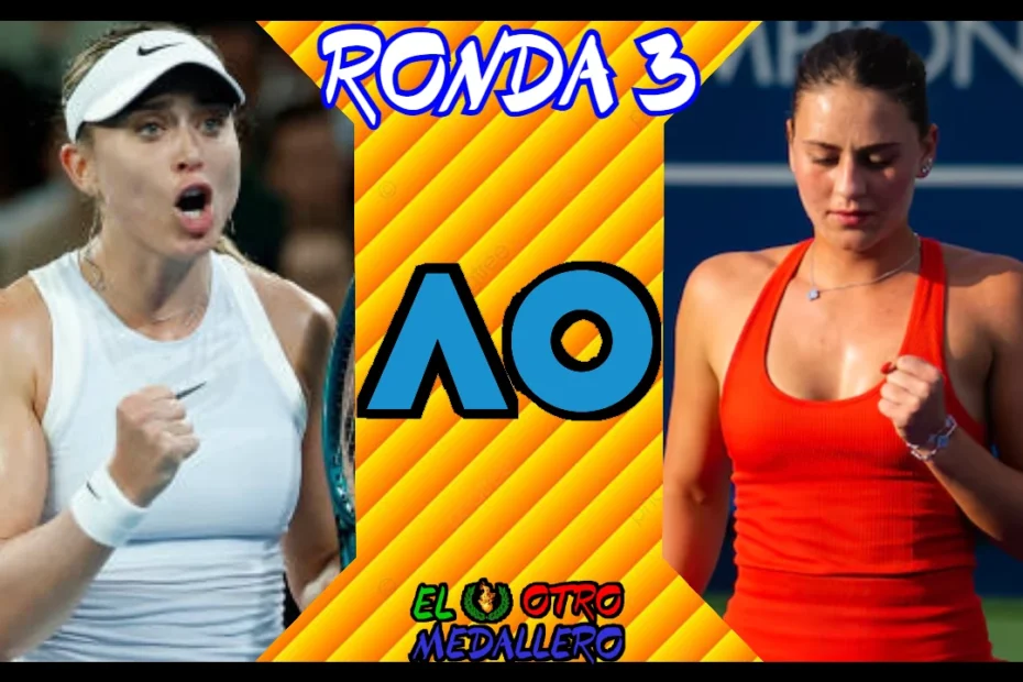 Resumen del tercer partido de Paula Badosa en este Open de Australia, contra Marta Kostiuk, la primera rival de verdadera entidad.