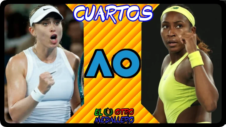 Resumen de los cuartos de final de Paula Badosa en este Open de Australia, contra Coco Gauff, una de las grandes favoritas al título.