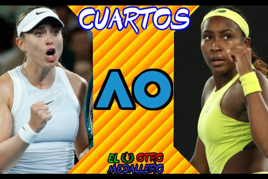 Resumen de los cuartos de final de Paula Badosa en este Open de Australia, contra Coco Gauff, una de las grandes favoritas al título.