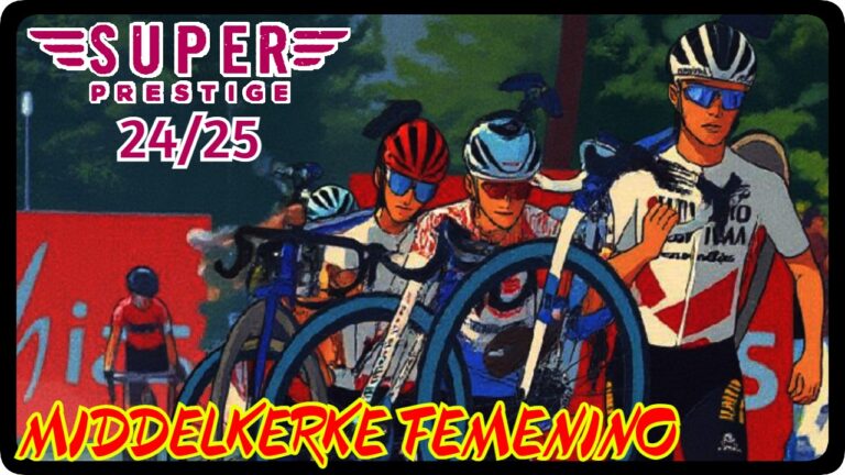 Resumen de la octava y última carrera del Superprestige de 2024, con el tremendo etapón de Middelkerke para finalizar la temporada.
