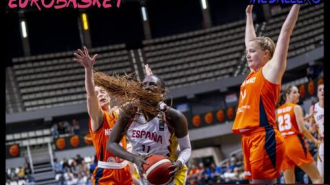 España – Paises Bajos /Jornada 3/ Clasificación Eurobasket femenino 2025