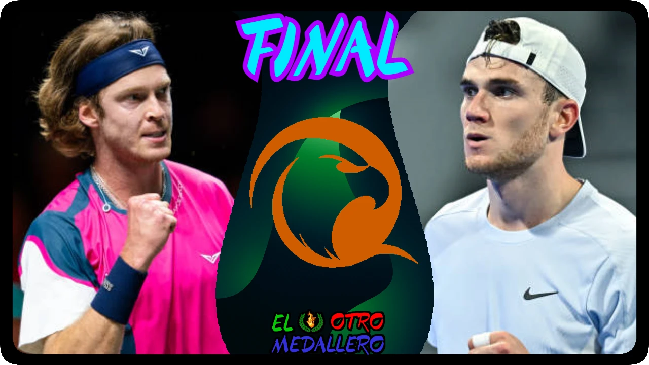 Resumen de la gran FINAL de Doha 2025, con Jack Draper y Andrei Rublev que van a buscar el primer título de la temporada para ellos.