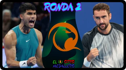 Carlos Alcaraz – Marin Cilic / Ronda 1 / Master 500 Doha 2025