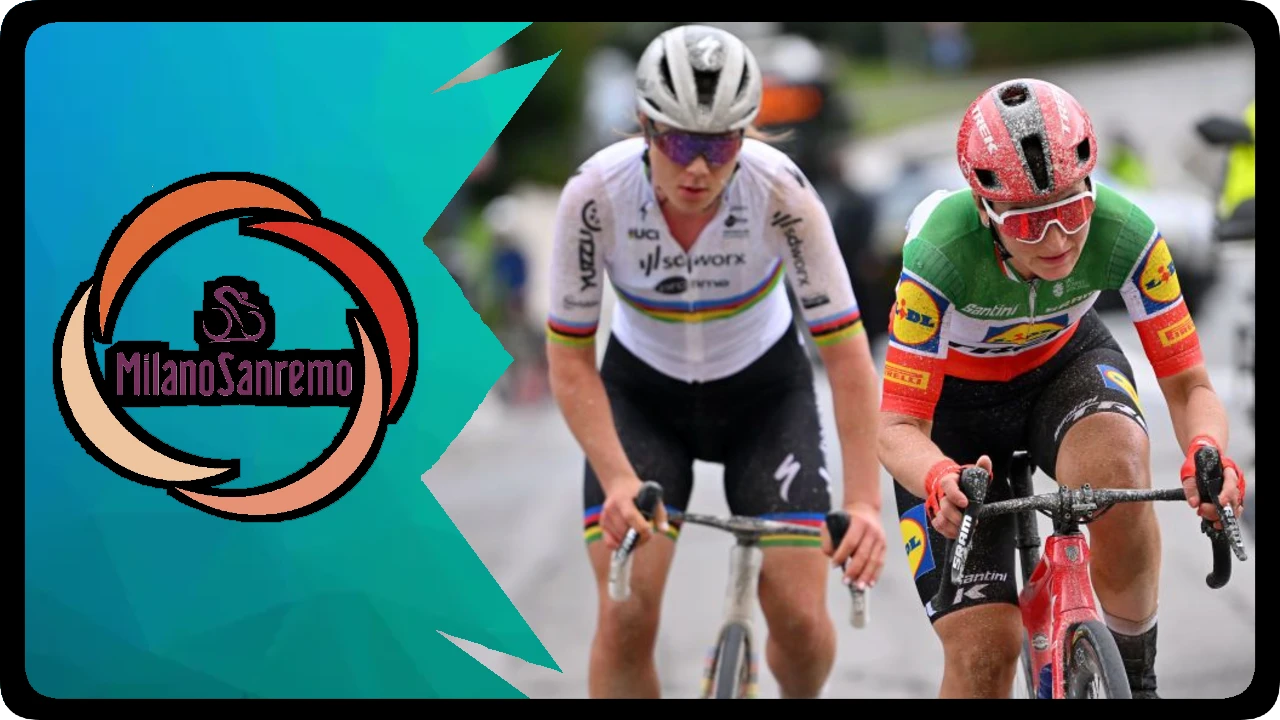Resumen del primer monumento de la temporada 2024, la Milán-San Remo, con Lotte Kopecky y Lorena Wiebes, las dos SD Works, como grandes favoritas.