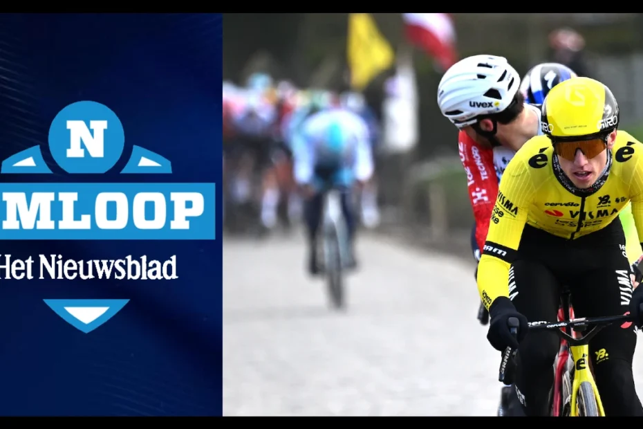 Resumen de la primera gran clásica de adoquines del año ciclista, la Omloop Het Nieuwsland con Visma y Wout van Aert como favoritos.