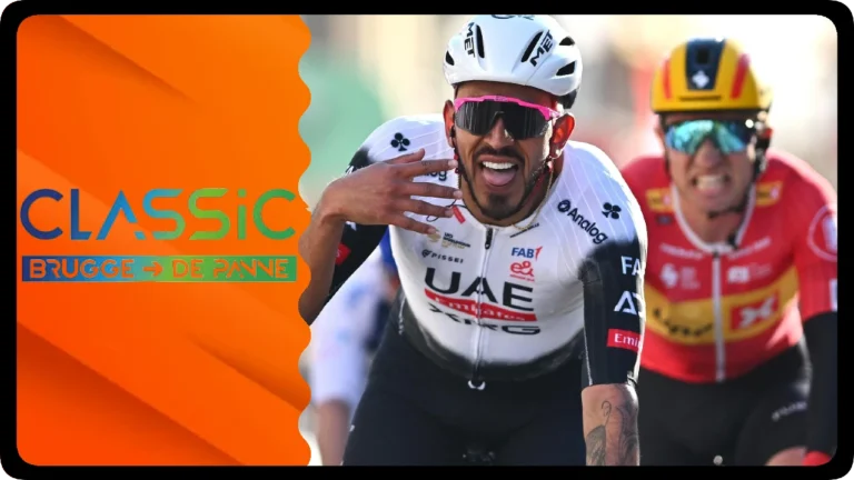 Resumen de la primera carrera de la temporada por adoquines por tierras belgas, con una Brujas-la Panne 2025 que es muy asequible para los sprinters.