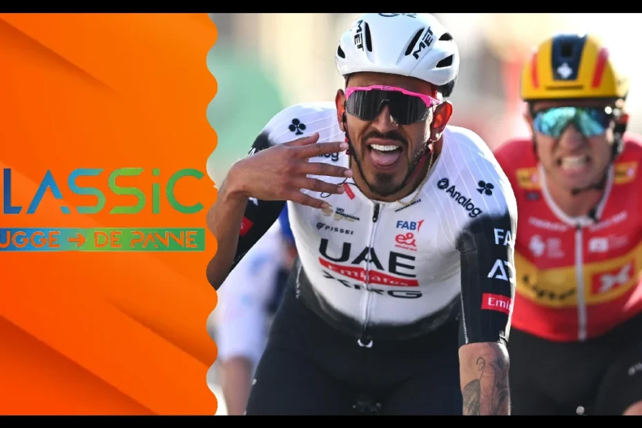 Resumen de la primera carrera de la temporada por adoquines por tierras belgas, con una Brujas-la Panne 2025 que es muy asequible para los sprinters.