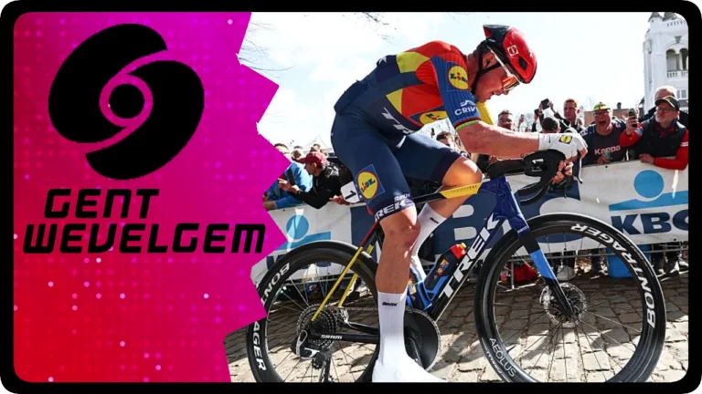 Resumen de la gran carrera de la Gante Wevelgem 2025, continuando con las clásicas por adoquines belgas preparando el Tour de Flandes.