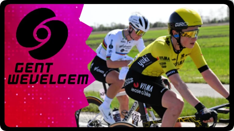 Resumen de la gran carrera de la Gante Wevelgem 2025, continuando con las clásicas por adoquines belgas preparando el Tour de Flandes.