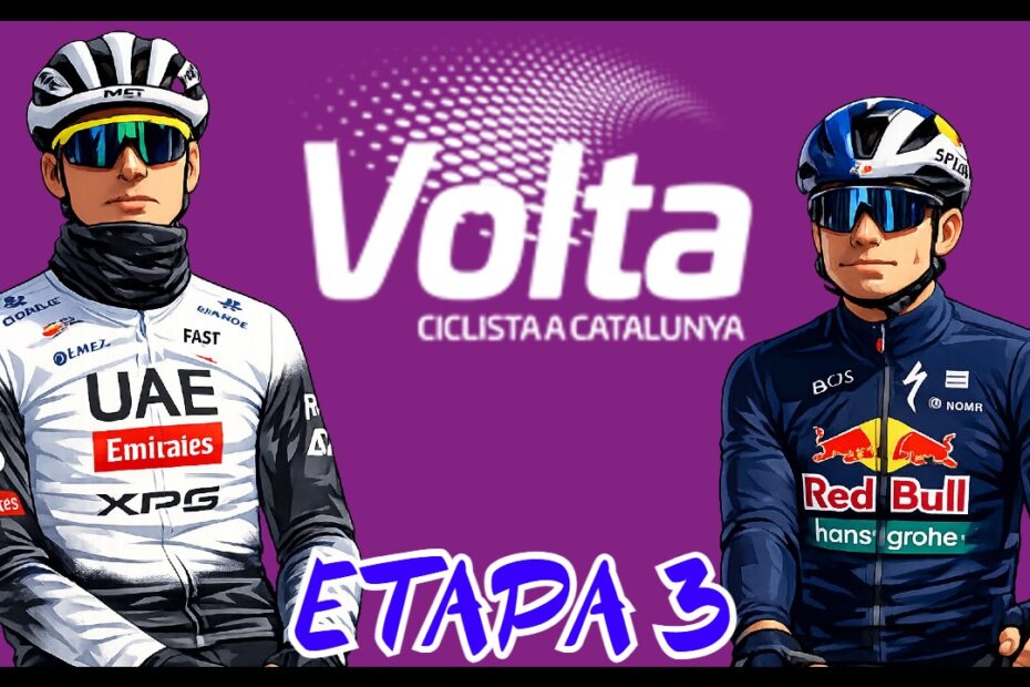 Resumen de la tercera etapa de la Volta Catalunya 2025, con el primer final del alto con la subida a "La Molina" de primera categoría.
