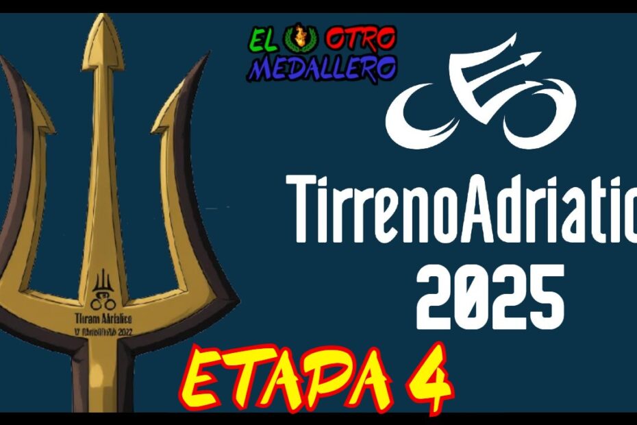Resumen de la cuarta etapa de la Tirreno-Adriático 2025, con una jornada que pese a los pasos montañosos, debería decidirse al sprint.