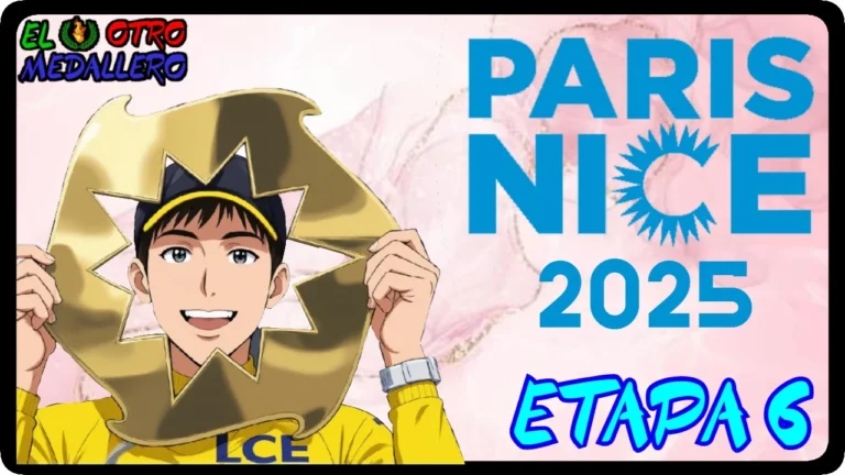 Resumen de la sexta etapa de la París-Niza 2025, con una etapa que aunque pestosa, parece de transición de cara a la batalla final.