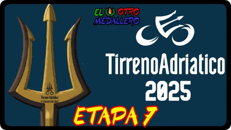 Resumen de la séptima y última etapa de la Tirreno-Adriático 2025, con una jornada totalmente tranquila para disfrutar del final.