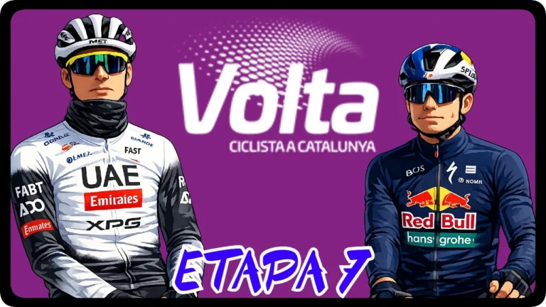 Resumen de la séptima y última etapa de la Volta Catalunya 2025, donde se tiene que decidir la victoria final con los dos líderes en un segundo de diferencia.