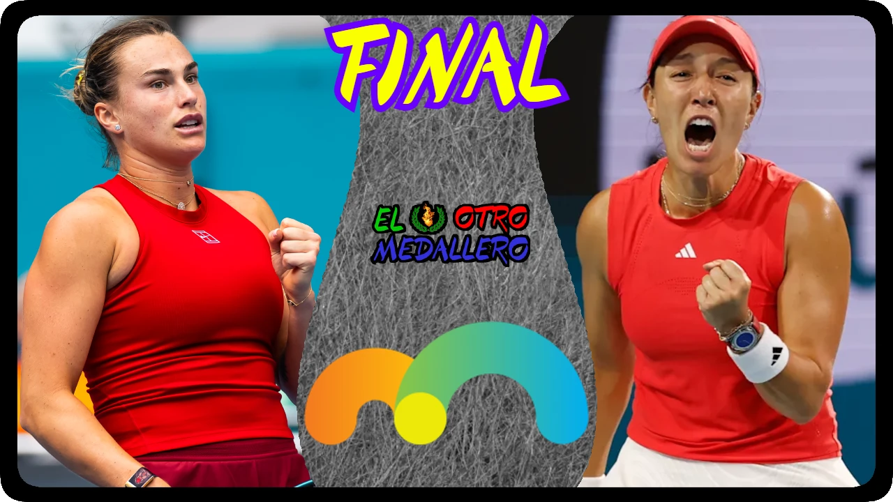 Resumen de la GRAN FINAL de este Master 1000 de Miami 2025, con Aryna Sabalenka y Jessica Pegula luchando a muerte por el título.