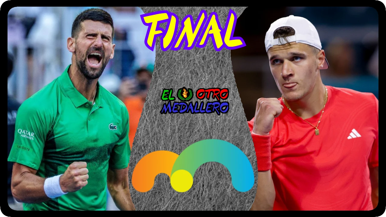 Resumen de la GRAN FINAL de este Master 1000 de Miami 2025, con Novak Djokovic y Jakub Mensik con un duelo generacional tremendo.