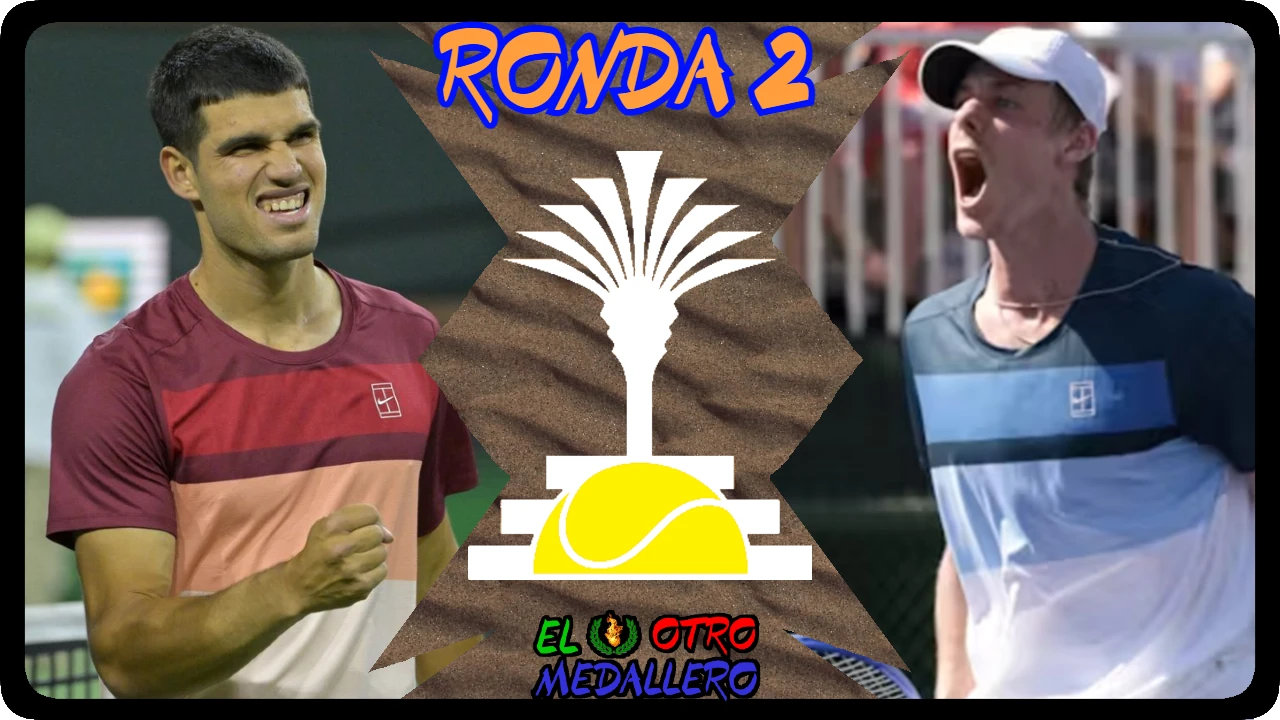 Resumen del segundo partido de Carlos Alcaraz en Indian Wells 2025, contra el canadiense Denis Shapovalov, el primer rival de entidad.