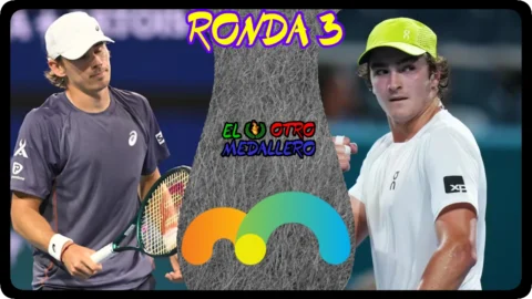 Joao Fonseca – Alex de Miñaur / Ronda 3 / Master 1000 Miami 2025