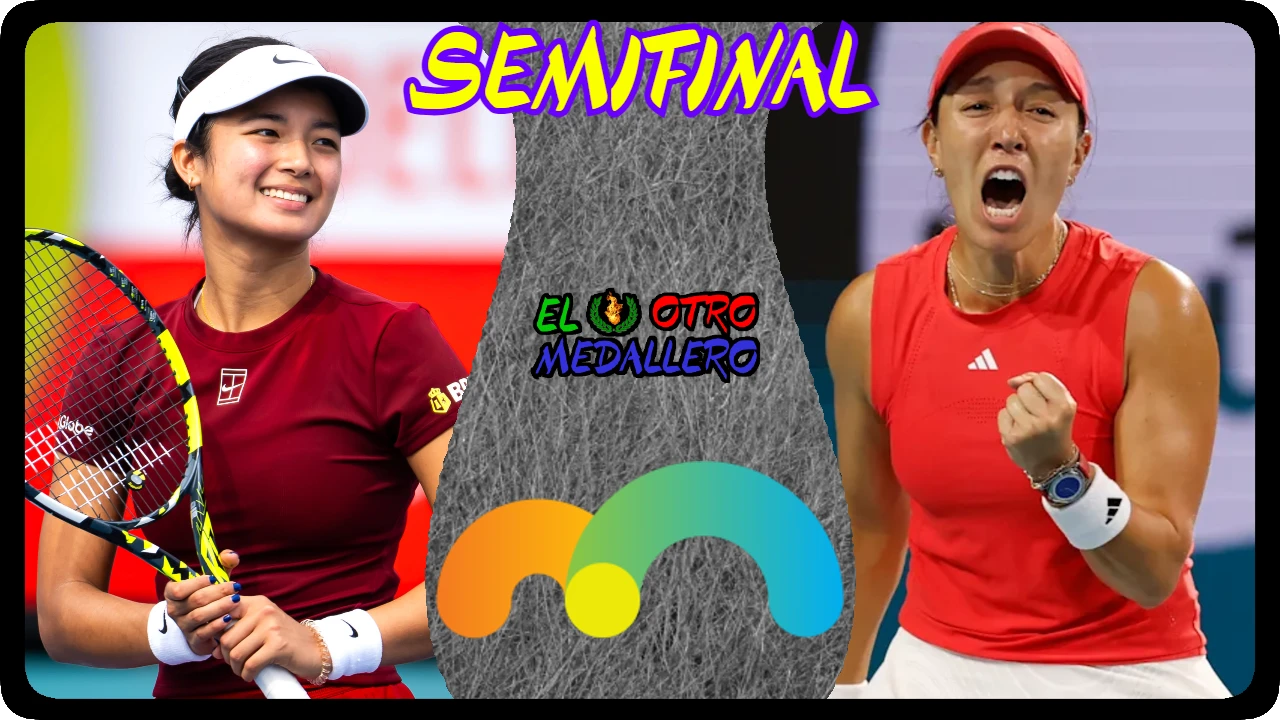 Resumen del partidazo de semifinales de este Master 1000 de Miami 2025, con Jessica Pegula y Alexandra Eala buscando su puesto en la final.