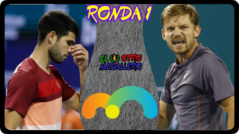 Resumen del debut de Carlos Alcaraz en Miami 2025, contra David Goffin para empezar de la mejor forma posible el torneo.