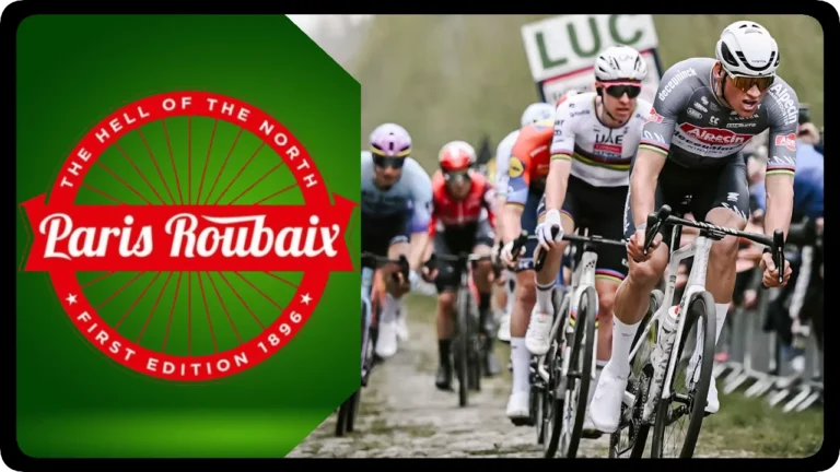 Resumen del tercer monumento de la temporada 2025, la París Roubaix, con Tadej Pogacar y Mathieu van der Poel continuando el duelo de esta temporada.
