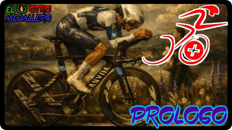 Resumen de la etapa prólogo del Tour de Romandía de 2025, con una pequeña contrarreloj para comenzar ya las hostilidades en la carrera.