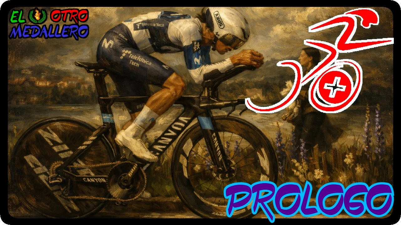 Resumen de la etapa prólogo del Tour de Romandía de 2025, con una pequeña contrarreloj para comenzar ya las hostilidades en la carrera.