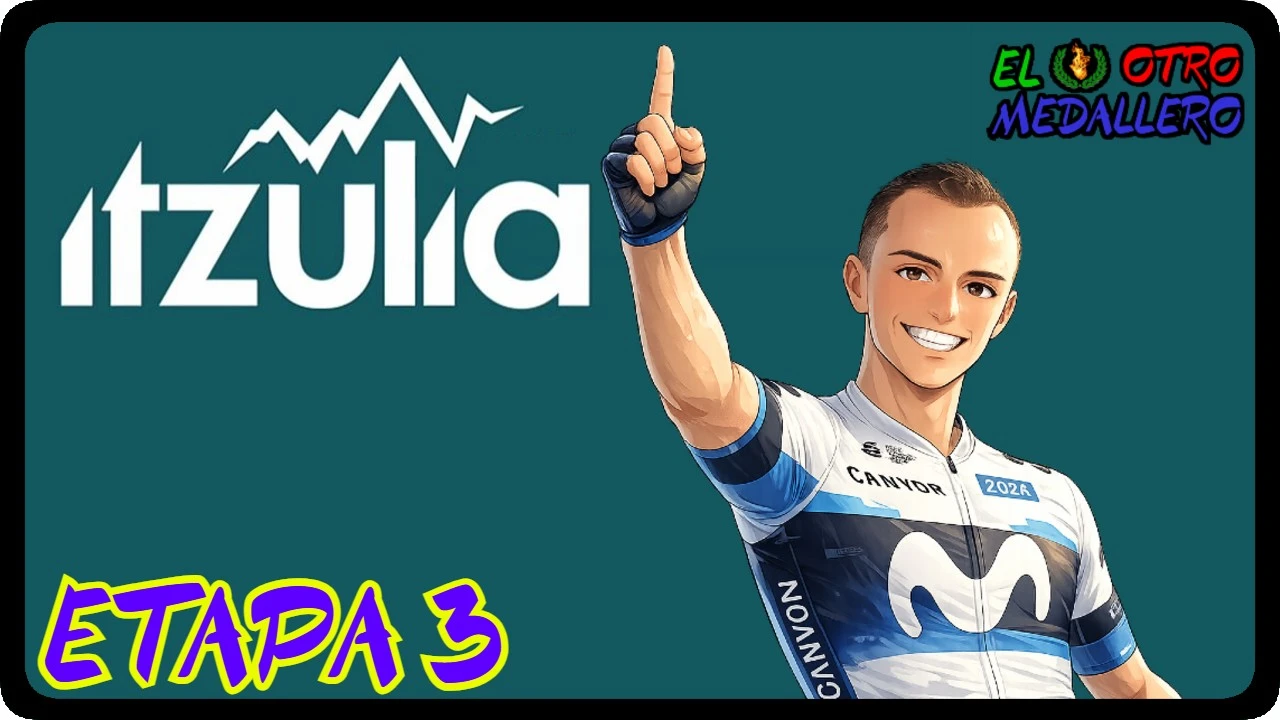 Resumen de la tercera etapa de la Itzulia 2025, con una jornada más que pestosa, con hasta siete puertos durísimos en su recorrido.