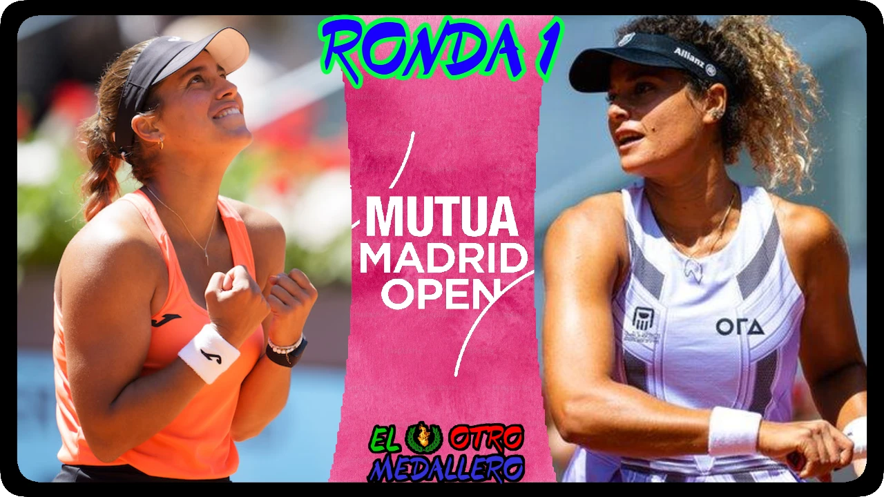 Resumen del debut de Jessica Bouzas en el master 1000 de Madrid frente a la egipcia mayar Sherif, buscando mantener su mejor nivel la gallega.