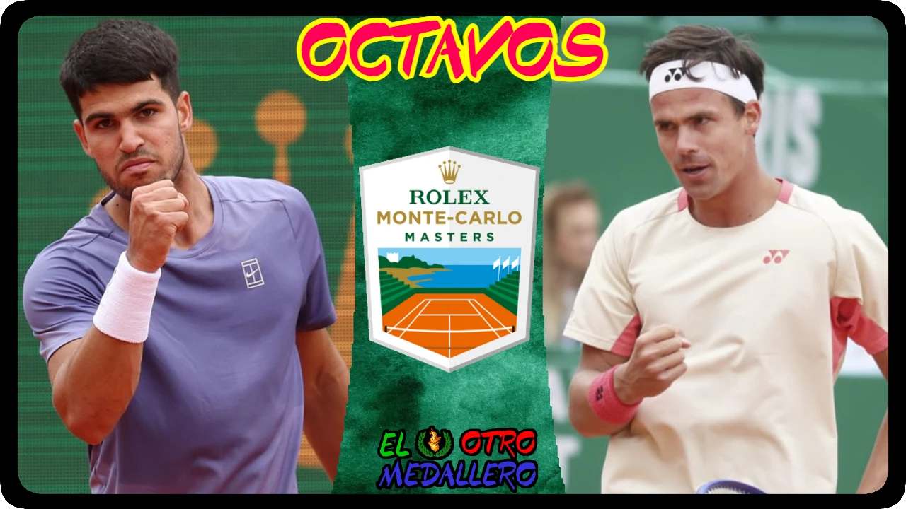 Resumen del segundo partido de Carlos Alcaraz en el Master 1000 de Montecarlo 2025, contra Daniel Altmaier, buscando mejores sensaciones en su tenis.