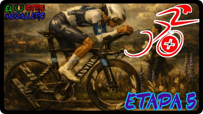 Resumen de la quinta y última etapa del Tour de Romandía de 2025, con una contrarreloj bastante dura para decidir al campeón.