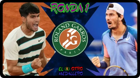 Carlos Alcaraz – Giulio Zeppieri / Primera Ronda / Roland Garros 2025