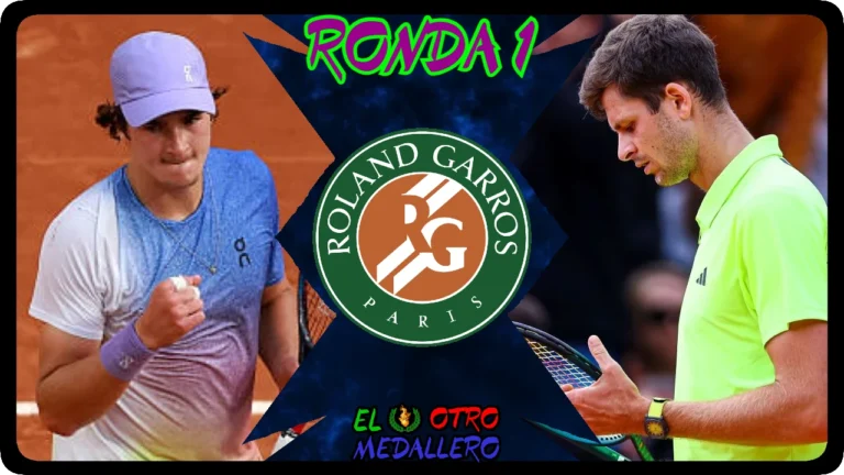 Resumen del gran partido de la primera ronda de Roland Garros de 2025, con Joao Fonseca y Hubert Hurkacz que llegan a por todas.