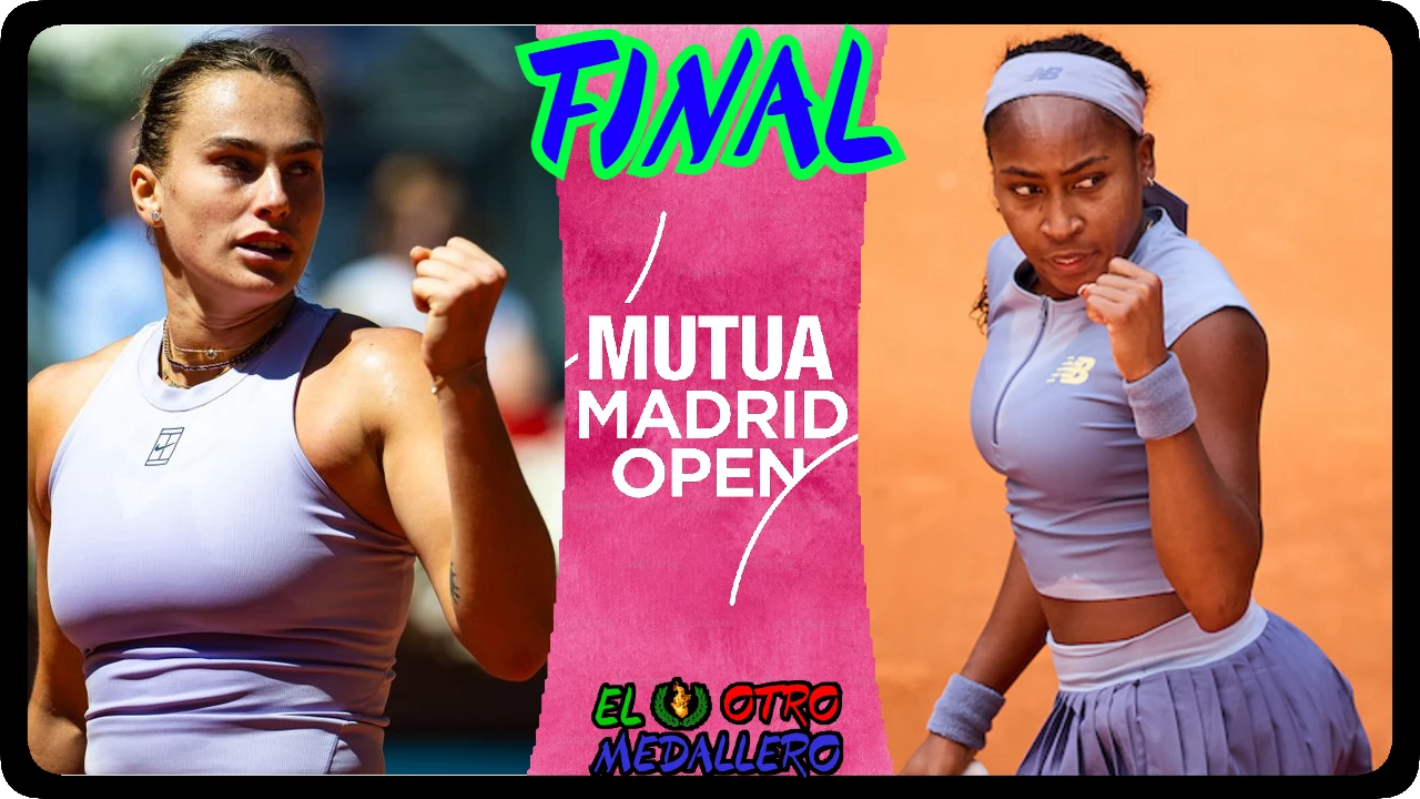 Resumen de la GRAN FINAL del master 1000 de Madrid, con Aryna Sabalenka y Coco Gauff buscando la gloria de este Mutua Madrid Open.