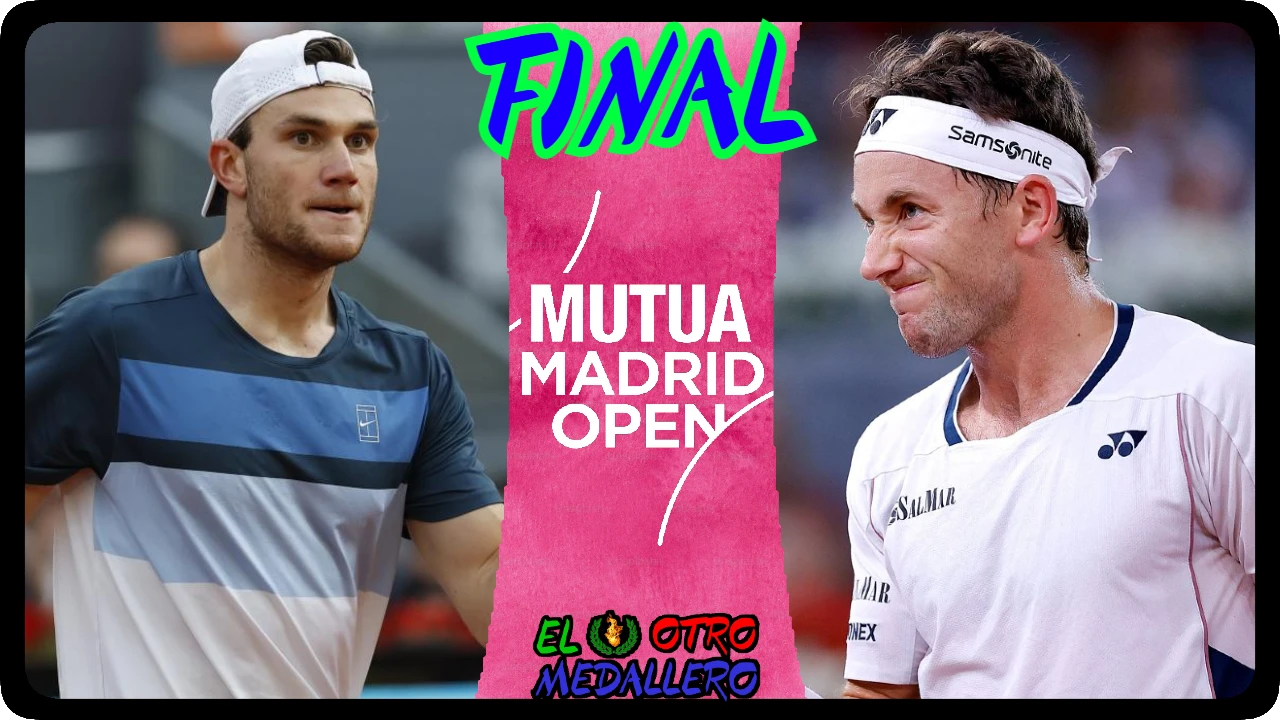 Resumen de la GRAN FINAL del master 1000 de Madrid, con Casper Ruud y Jack Draper buscando la gloria de este Mutua Madrid Open.