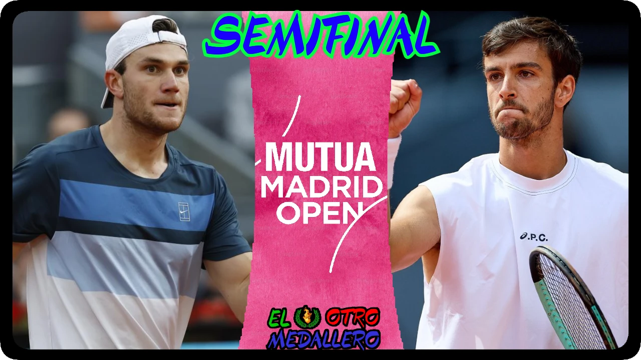 Resumen de la Semifinal del master 1000 de Madrid, con Jack Draper y Lorenzo Musetti buscando la Gran Final en el torneo.
