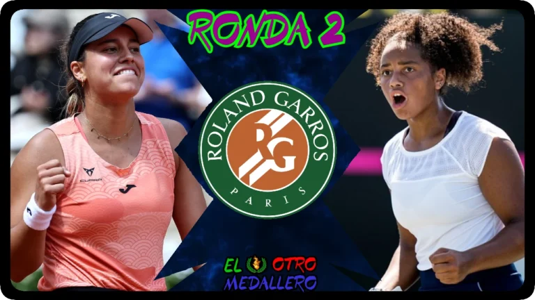 Resumen del segundo partido de Jessica Bouzas en Roland Garros de 2025, contra Robin Montgomey, una ocasión de oro para continuar pasando rondas.