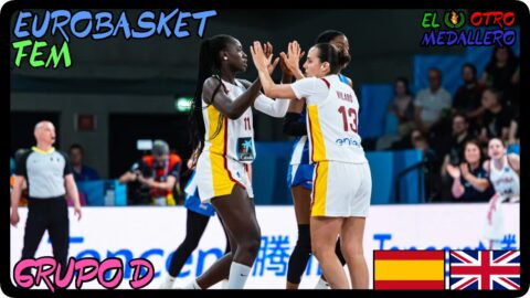 España VS Gran Bretaña / Grupo D / Eurobasket Femenino 2025