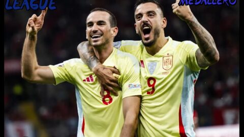 Suiza VS España /Grupo A/ Nations League masculina 24/25
