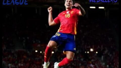España VS Dinamarca /Grupo A/ Nations League masculina 24/25