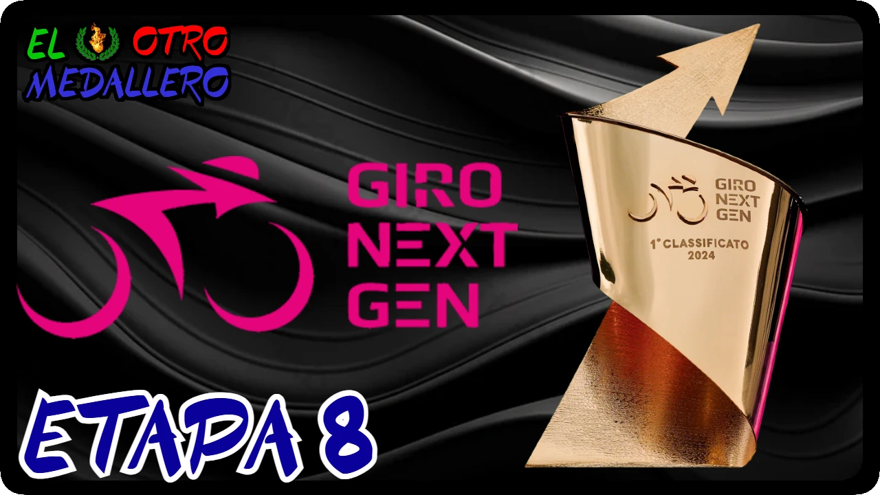 Resumen de la octava y última etapa del Giro Next Gen 2025, con un final muy complicado en el que Luke Tuckwell va a defender la maglia rossa.