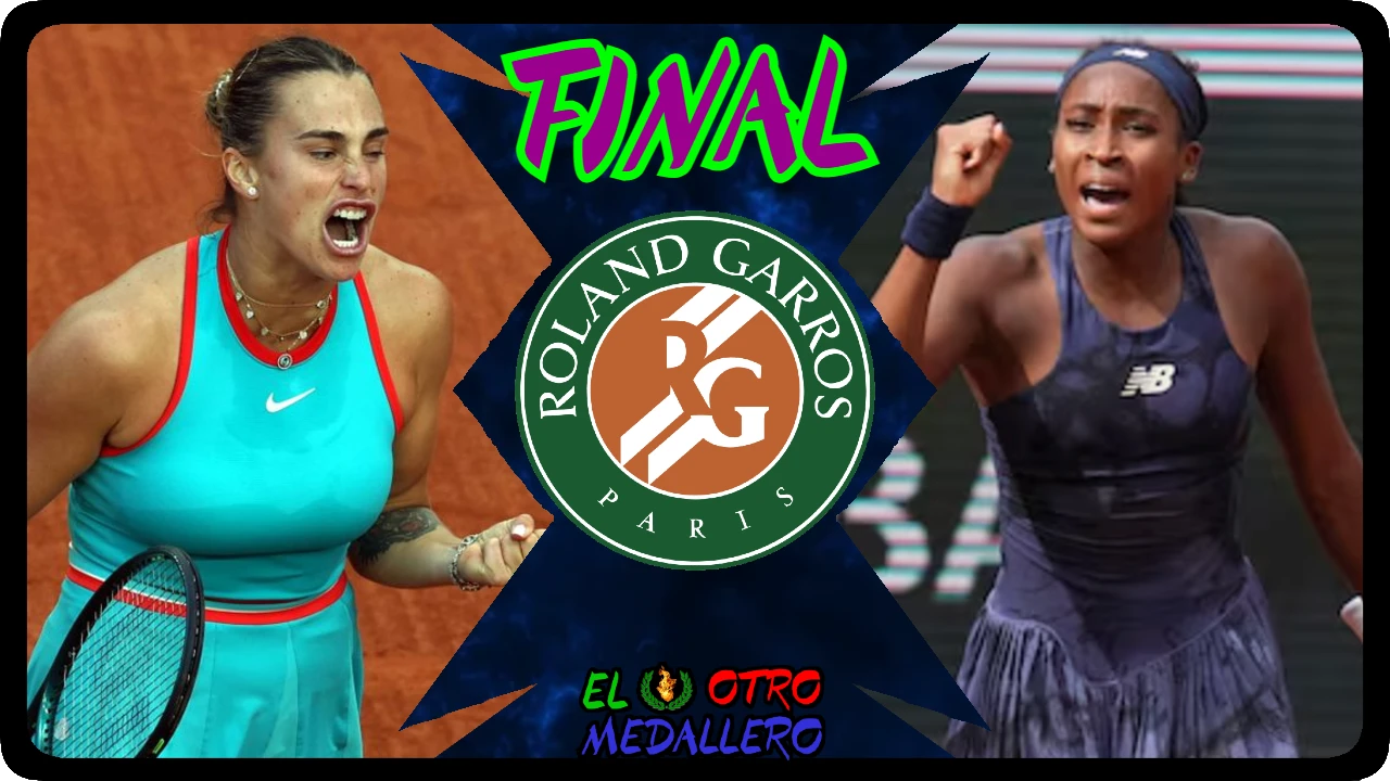 Resumen de la GRAN FINAL de este Roland Garros de 2025, con Aryna Sabalenka y Coco Gauff, las dos mejores del mundo en búsqueda del título.