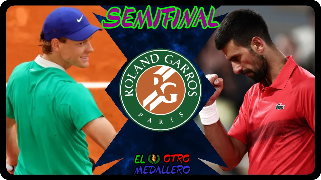 Resumen del partidazo de SEMIFINALES en Roland Garros de 2025, con Jannik Sinner y Novak Djokovic buscando la gran final.