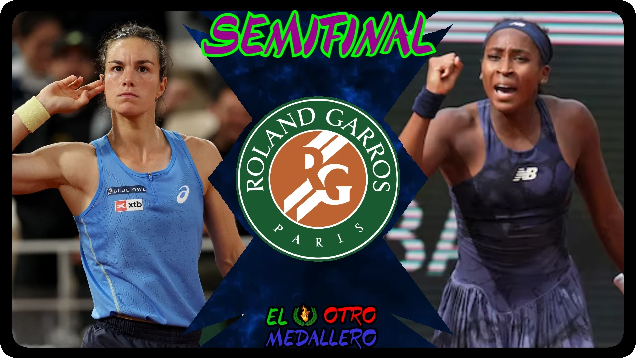 Resumen del partidazo de SEMIFINALES en este Roland Garros de 2025, con Coco Gauff y Lois Boisson buscando un puesto en la final.